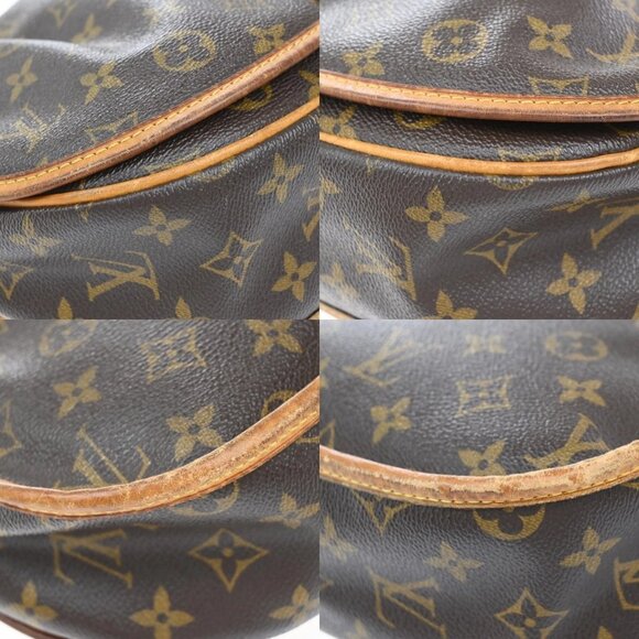 LOUIS VUITTON Menilmontant PM Shoulder Bag Monogram Leather BN M40474 72KB385 - Picture 7 of 16
